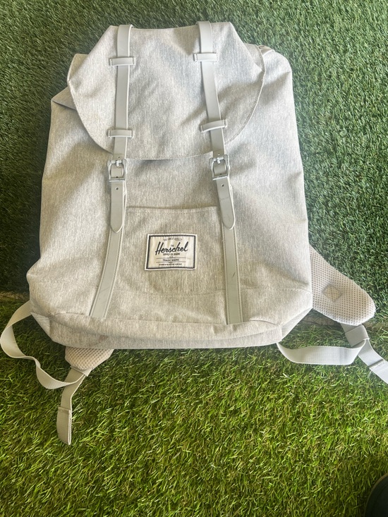 Herschel Supply Company Other - Herschel Supply Company Light Gray Canvas Backpack